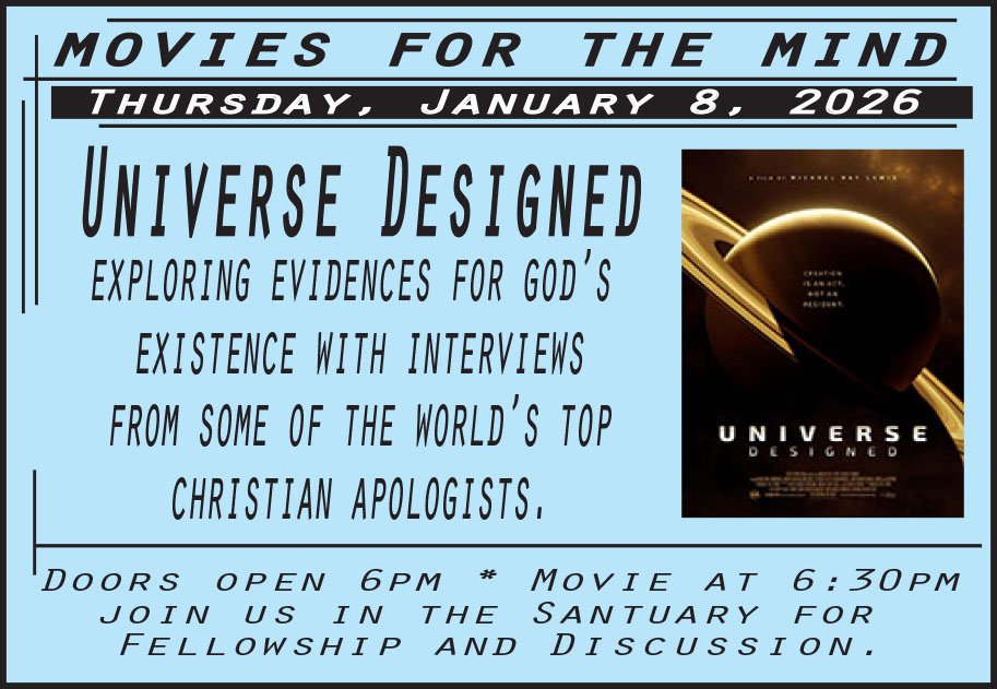 Movie's For the Mind, January 8th