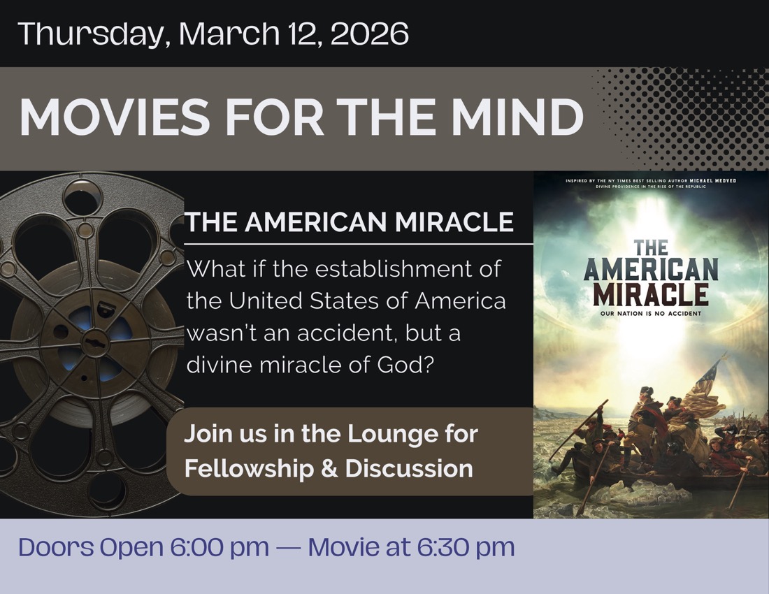 Movie's for the Mind - March 12th