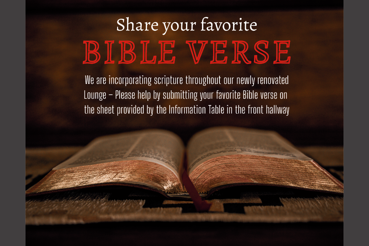 Share Your Bible Verse!