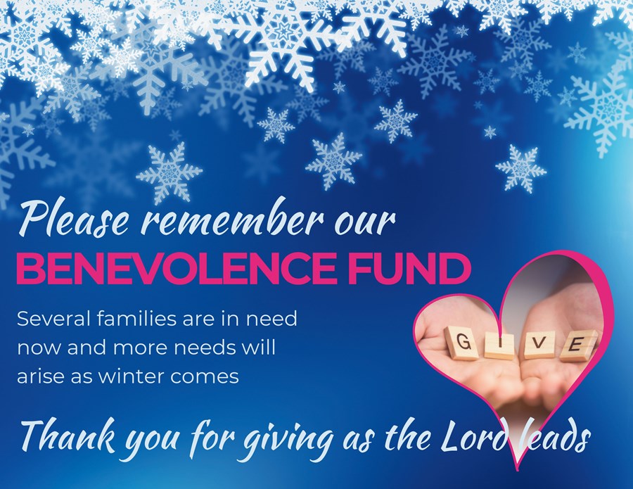 Remember the Benevolence Fund